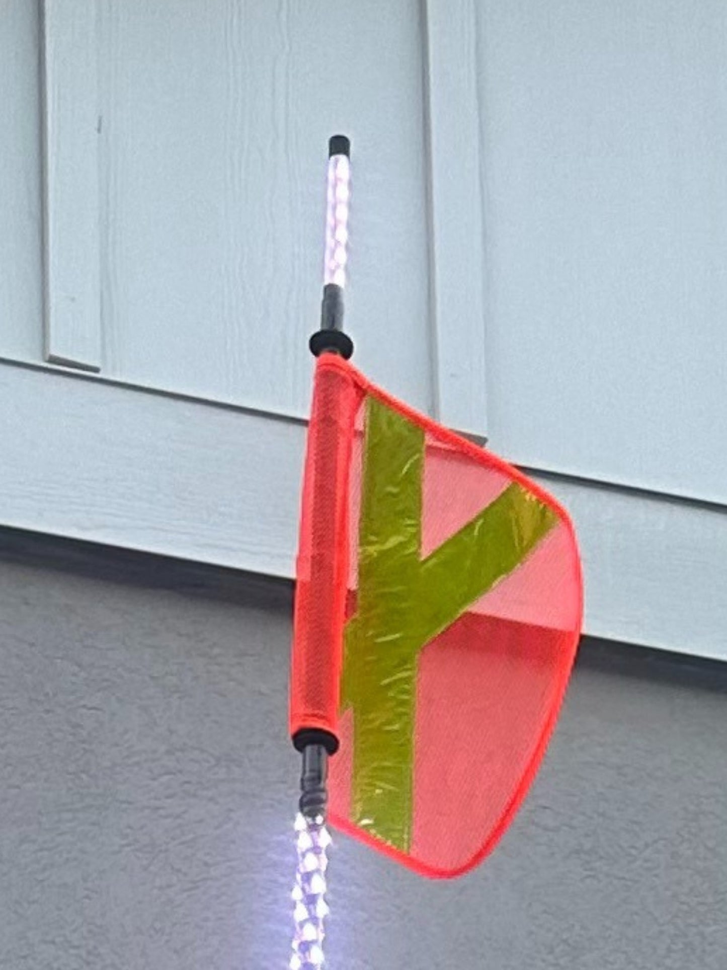 4' LED Whip Xtreme Mining Industrial Safety Single Whip