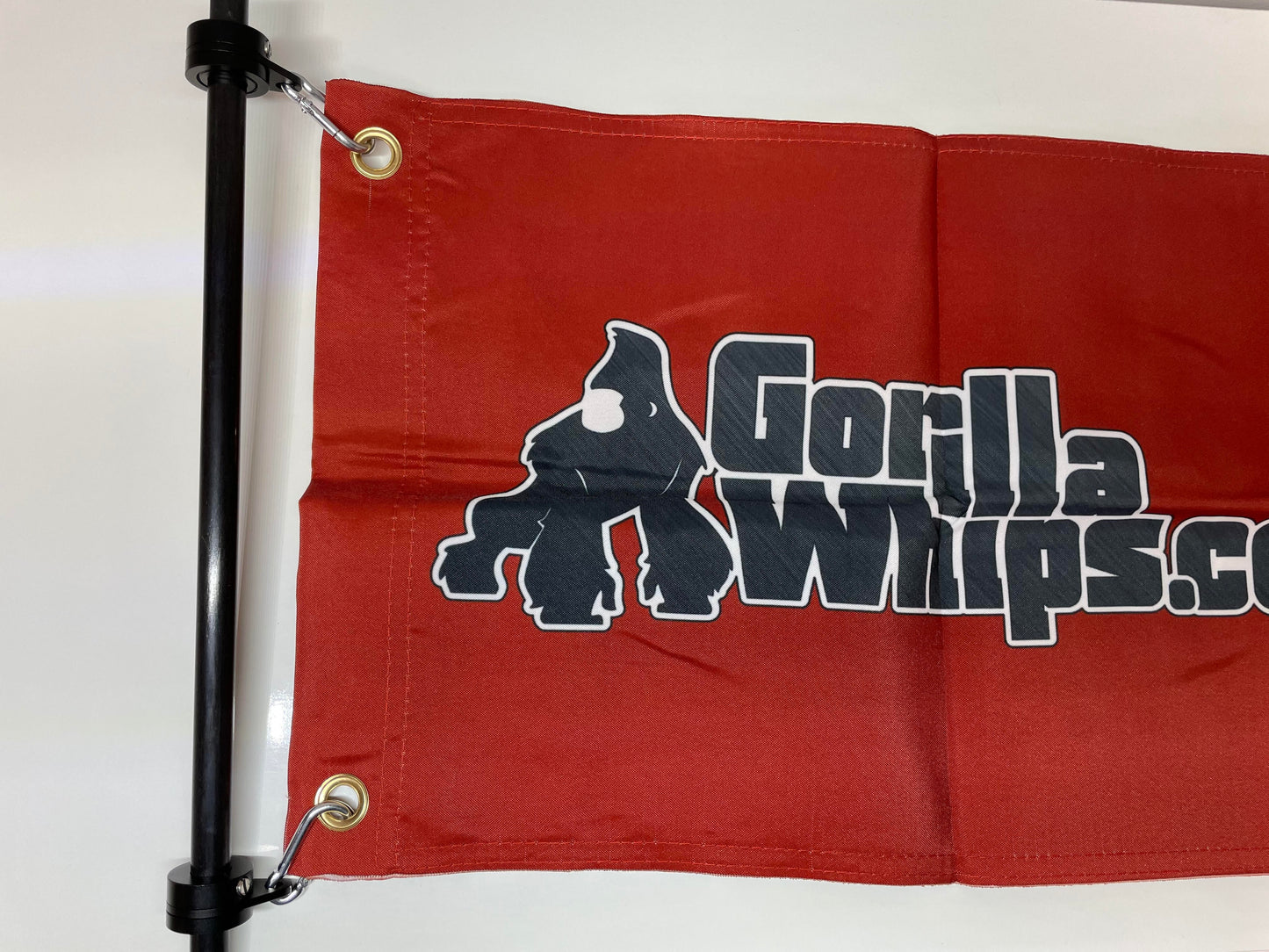 1/2" Fiberglass Day Whip W/ Flag Options (Stronger for higher speeds and/or larger flags)