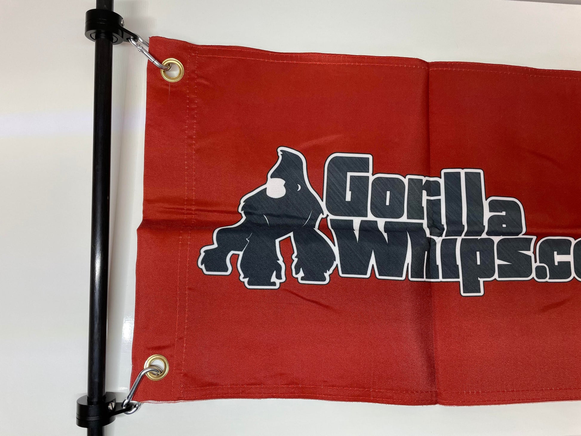 1/2" Fiberglass Day Whip W/ Flag Options (Stronger for higher speeds and/or larger flags)