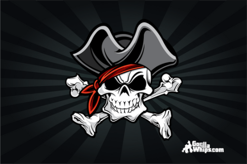 Pirate Skull 2' x 3' Grommet Flag 