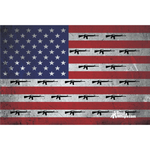 American Guns 3' x 5' Grommet Flag