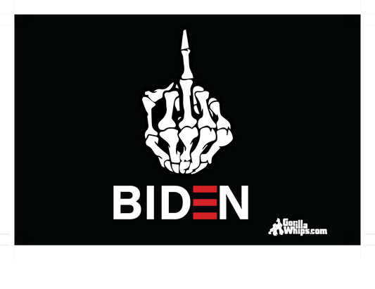 Skeleton Birdie Biden 2' x 3' Grommet Flag (NEW USA Made Highest Quality)