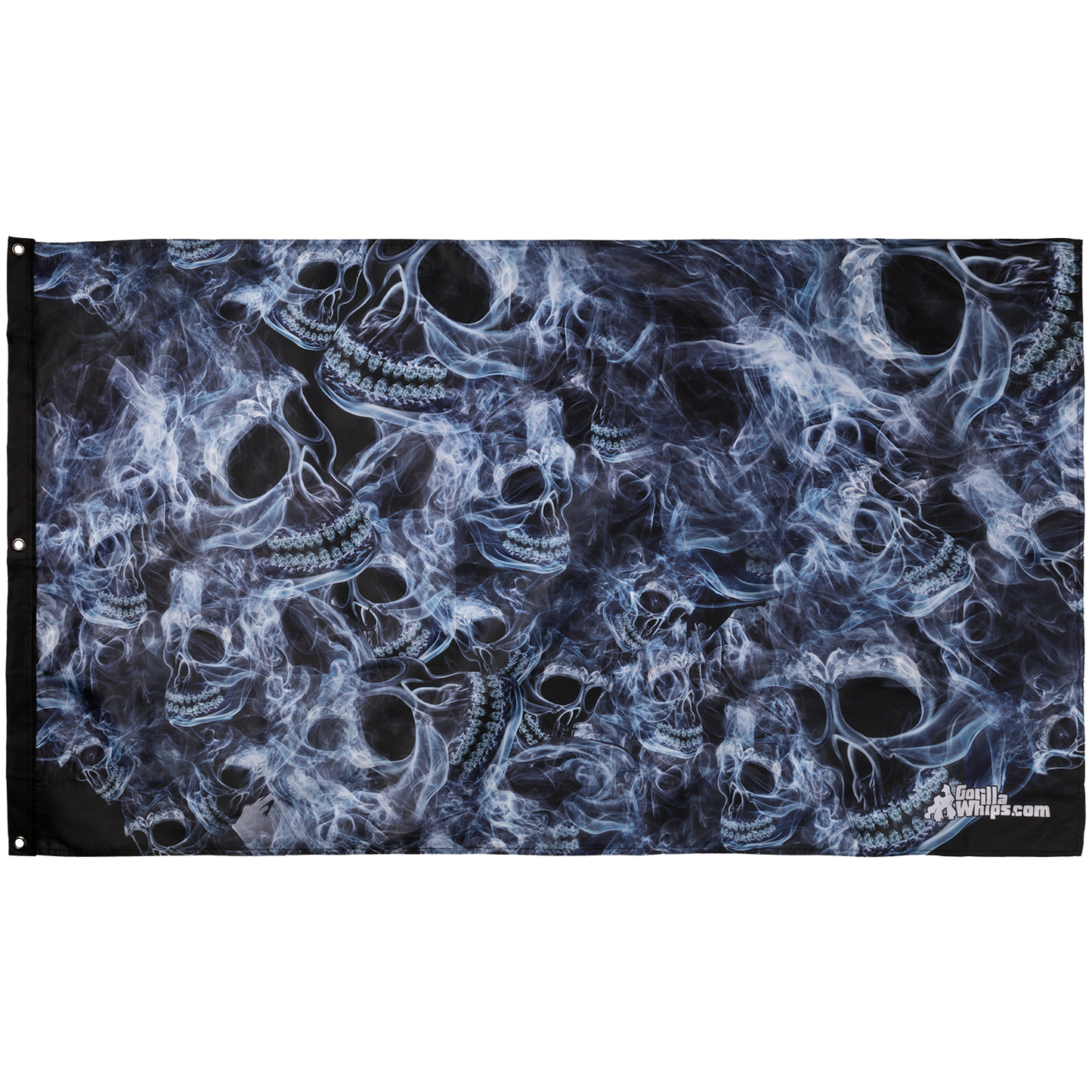 Smoke Skull 3' x 5' Grommet Flag
