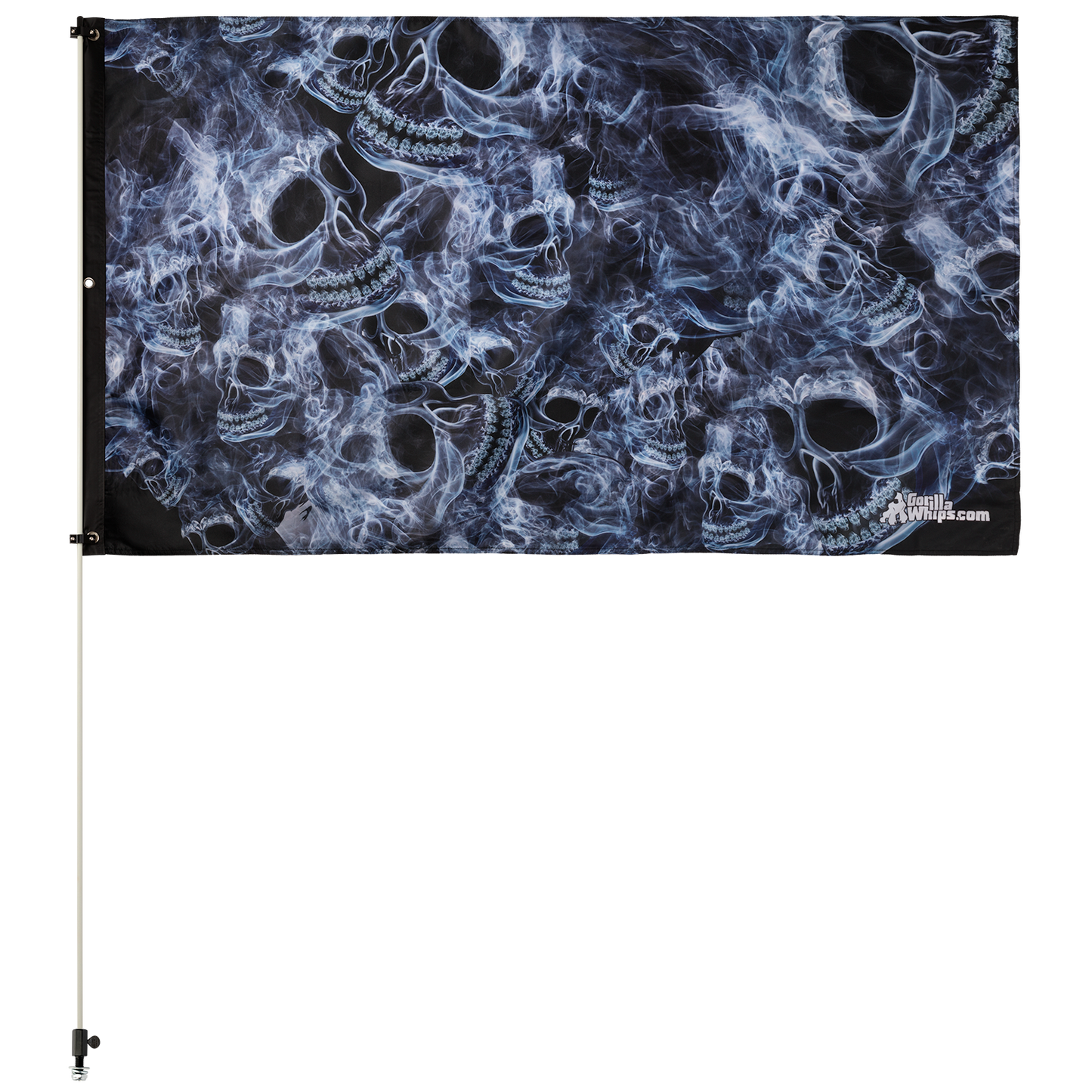 Smoke Skull 3' x 5' Grommet Flag