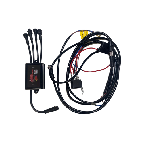 Bluetooth Music Controller V2 (3 pin) W/ Plug & Play Wire Harness- Chunky Monkey/Elite HD/Twisted Silver/Silver Xtreme Set