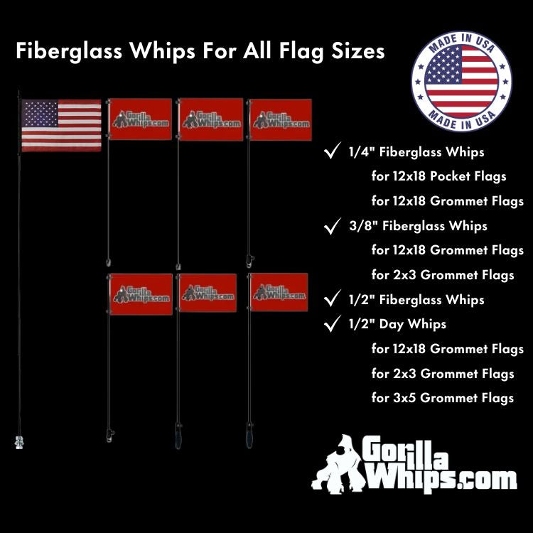 Fiberglass Whips