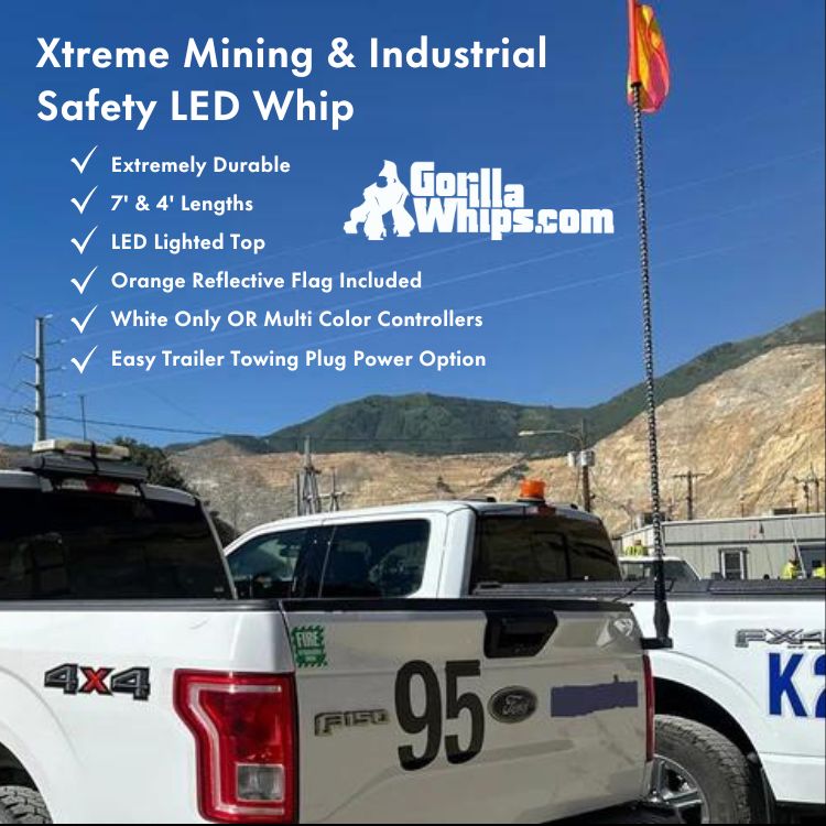 Xtreme LED Whip for Mining & Industrial Safety