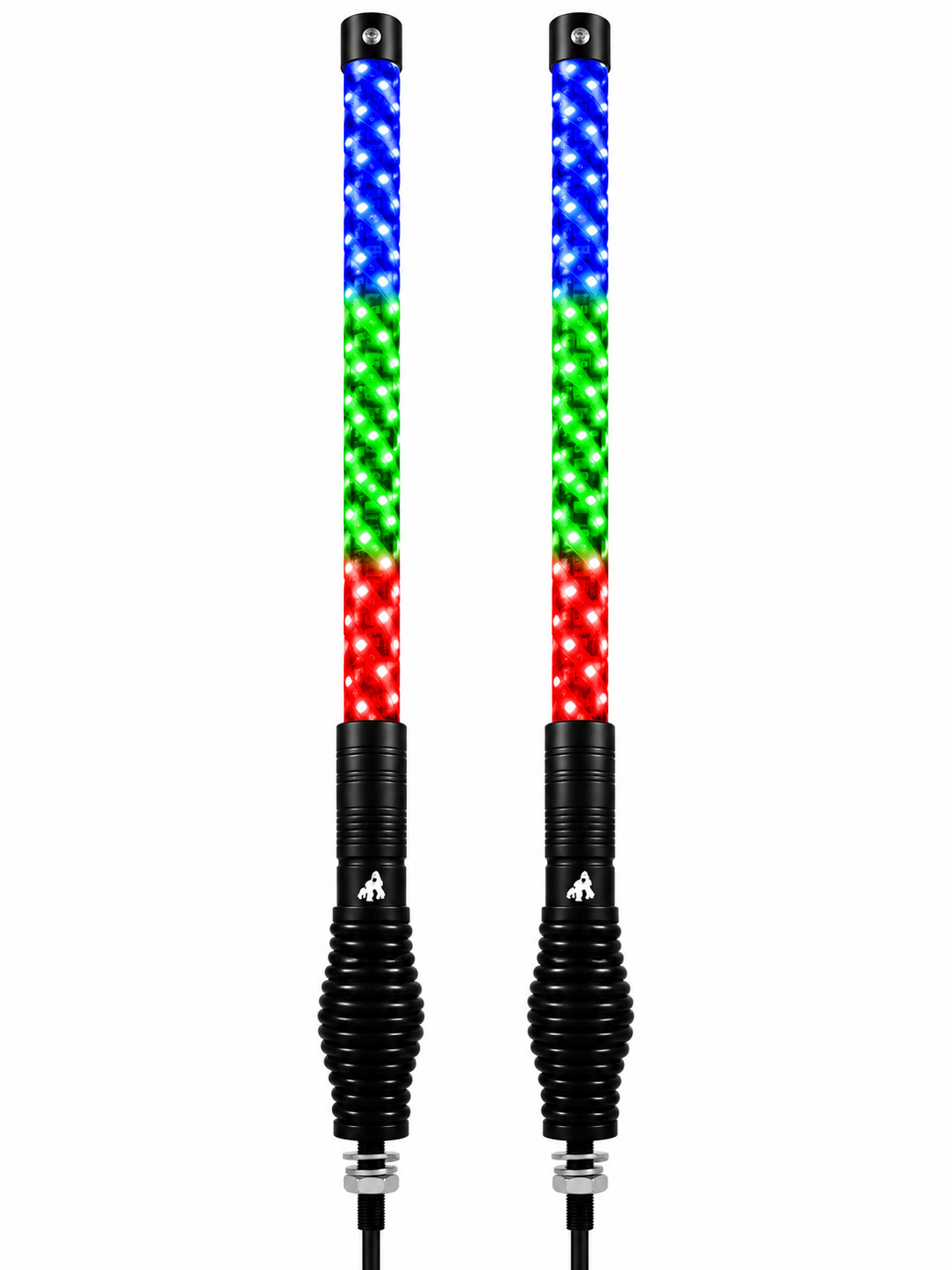 3' LED Whip Elite PRO X Pair of Whips