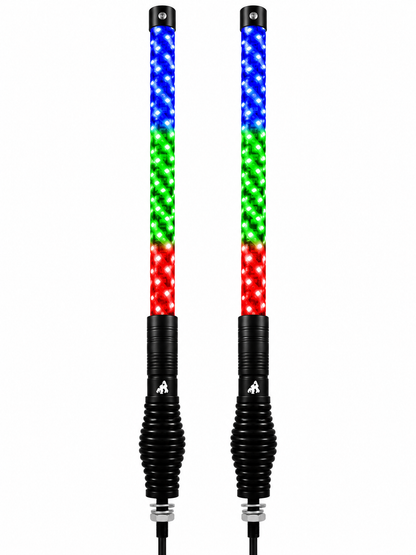 3' LED Whip Elite PRO X Pair of Whips