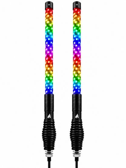 3' LED Whip Elite PRO X Pair of Whips