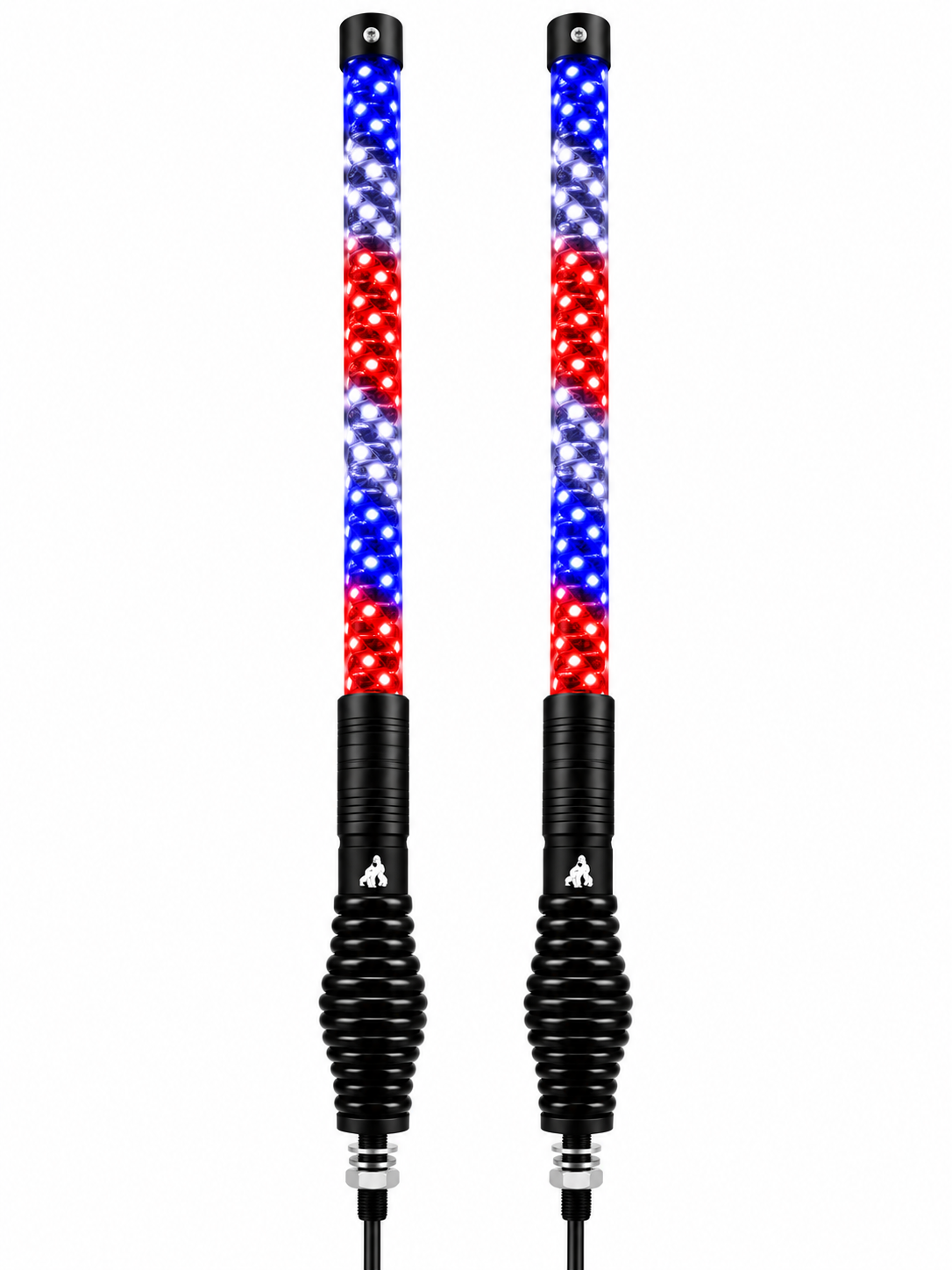 3' LED Whip Elite PRO X Pair of Whips