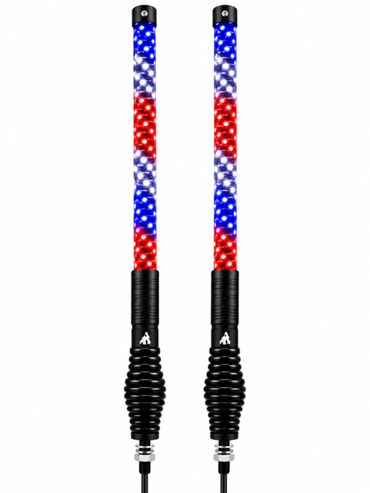 3' LED Whip Elite PRO X Pair of Whips
