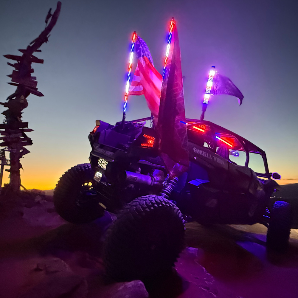 LED Whips Lights | Lighted LED Whips | Gorilla Whips