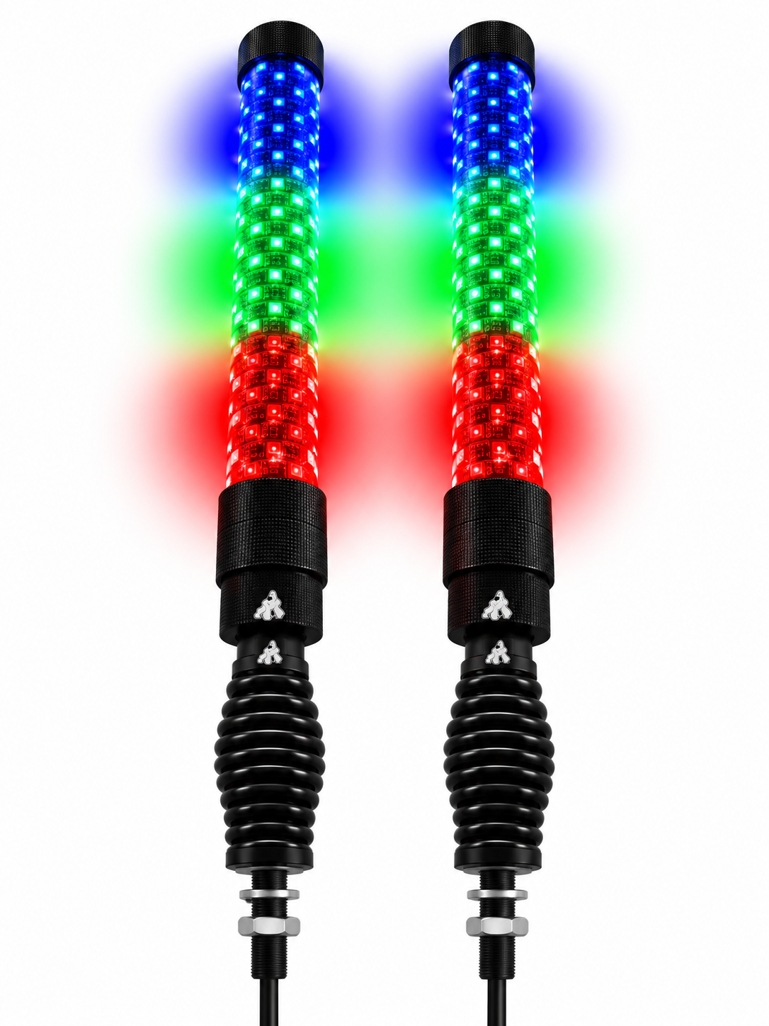 LED Whip Chunky Monkey Apex X Whip 17" Pair