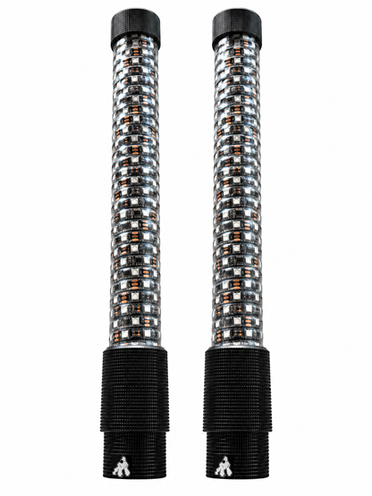 LED Whip Chunky Monkey Apex X Whip 17" Pair