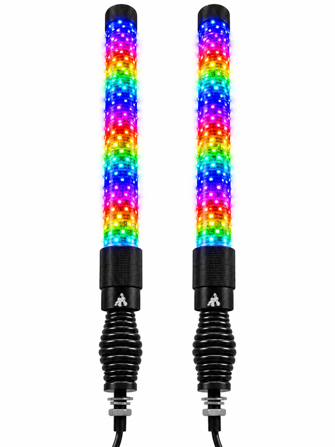 LED Whip Chunky Monkey Apex X Whip 22" Pair