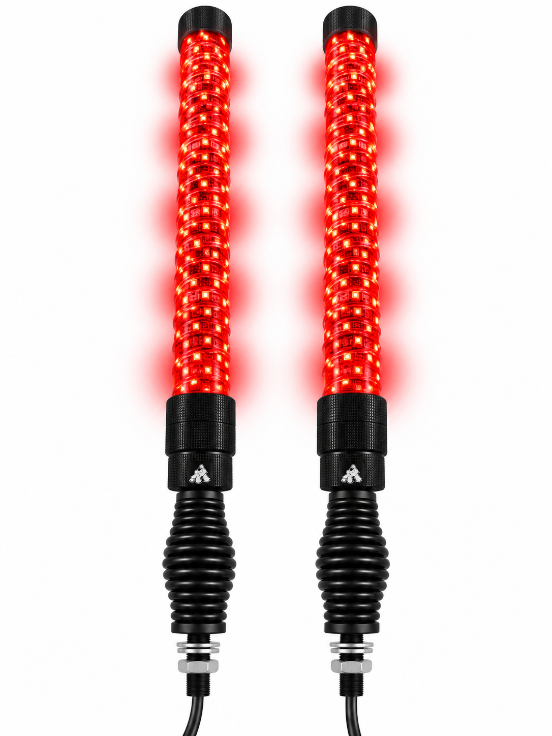 LED Whip Chunky Monkey Apex X Whip 22" Pair