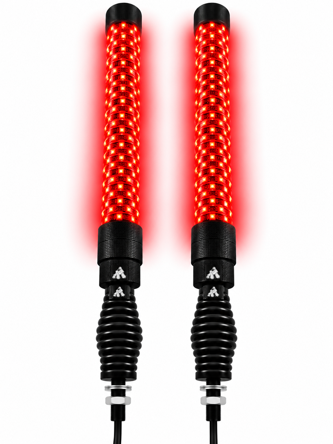 LED Whip Chunky Monkey Apex X Whip 22" Pair