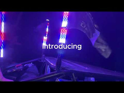 LED Whip Chunky Monkey Apex 22" Single Whip