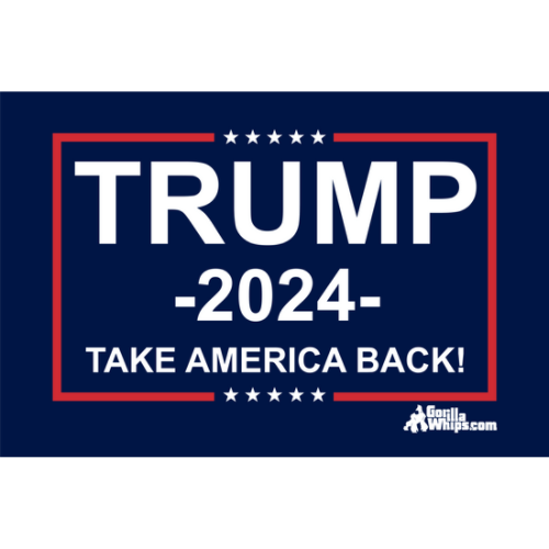 Trump 2024 3'x5' Grommet Flag (Upgraded)