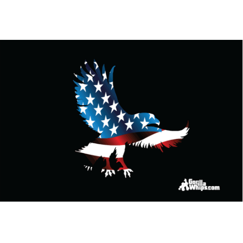 American Eagle 12x18 Pocket Flag For 1/4" & 5/16" Whips