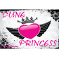 Dune Princess 12x18 Pocket Flag For 1/4" & 5/16" Whips