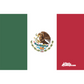 Mexico 12x18 Pocket Flag For 1/4" & 5/16" Whips