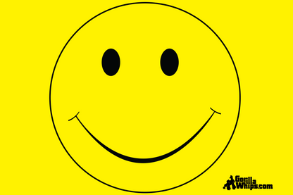 Yellow Smiley Face Flag 12" x 18" Grommet Flag