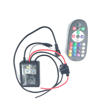 V1 Xtreme RGB Bluetooth w/Music Controller (4 pin) and 24 key remote