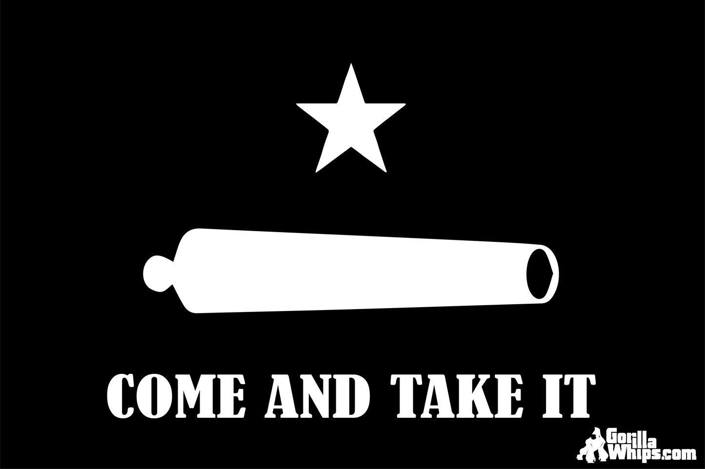 Come and Take It- Cannon 12" x 18" Grommet Flag