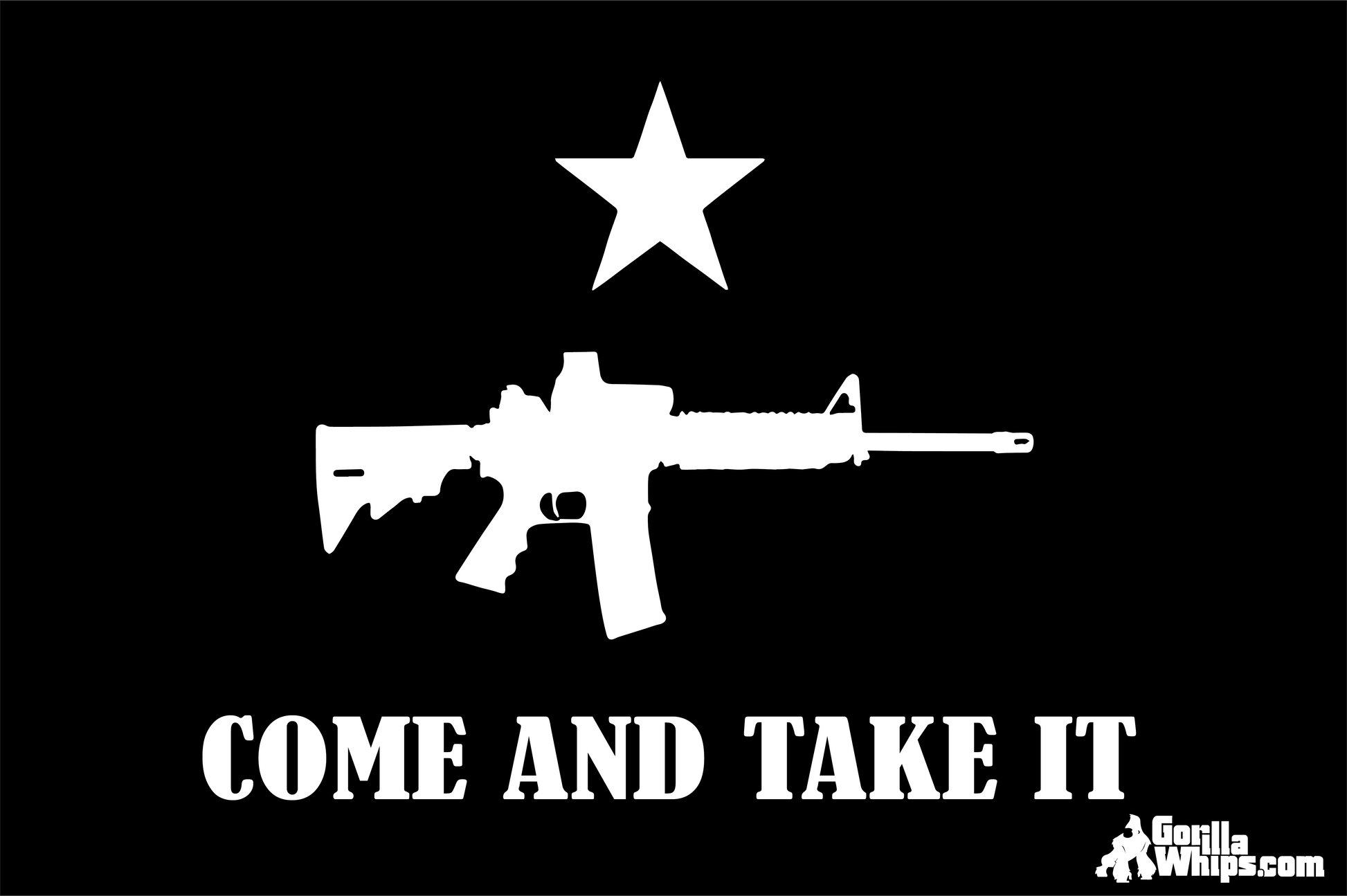Come and Take it - Gun 12" x 18" Grommet Flag