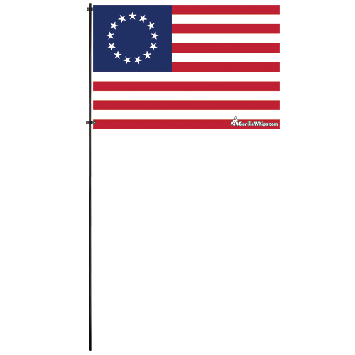 Betsy Ross 2' x 3' Upgraded Grommet Flag 