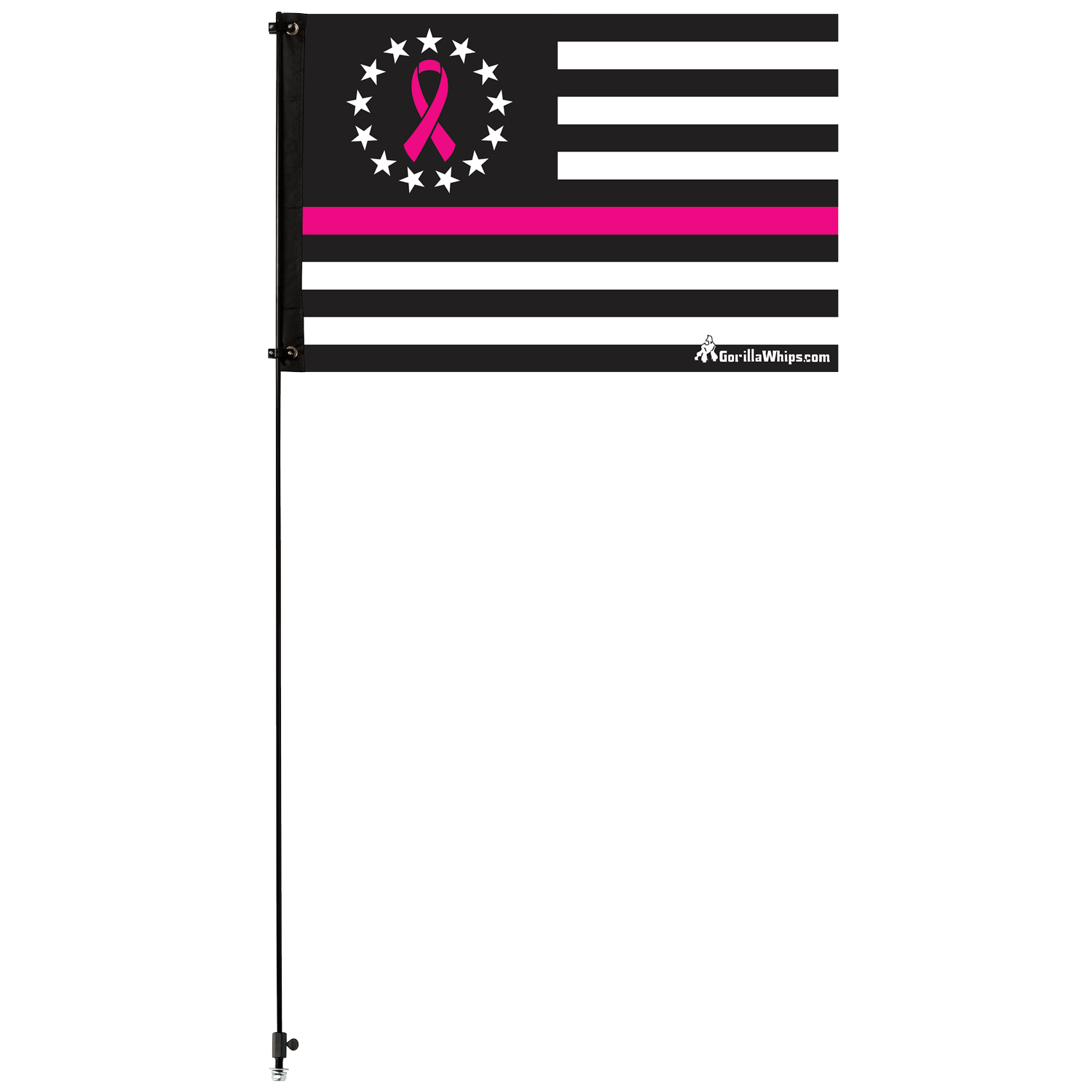 Thin Pink Line- Breast Cancer Awareness 2' x 3' Grommet Flag 