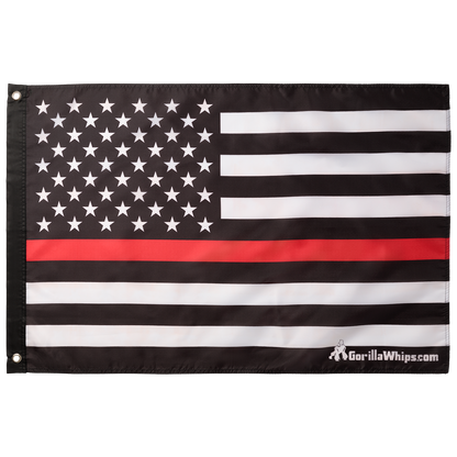 Thin Red Line American Flag 2' x 3' Grommet Flag 