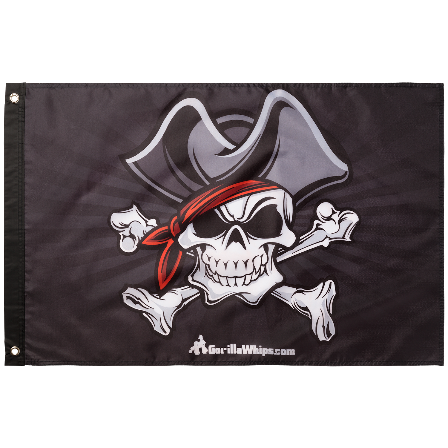 Pirate Skull 2' x 3' Grommet Flag 