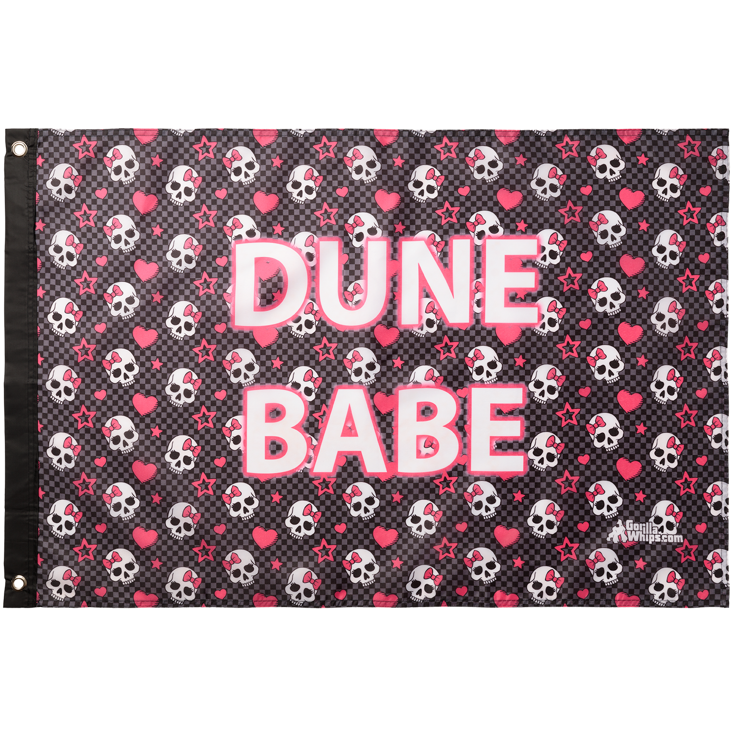 Dune Babe Skulls 2' x 3' Grommet Flag 