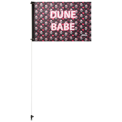 Dune Babe Skulls 2' x 3' Grommet Flag 