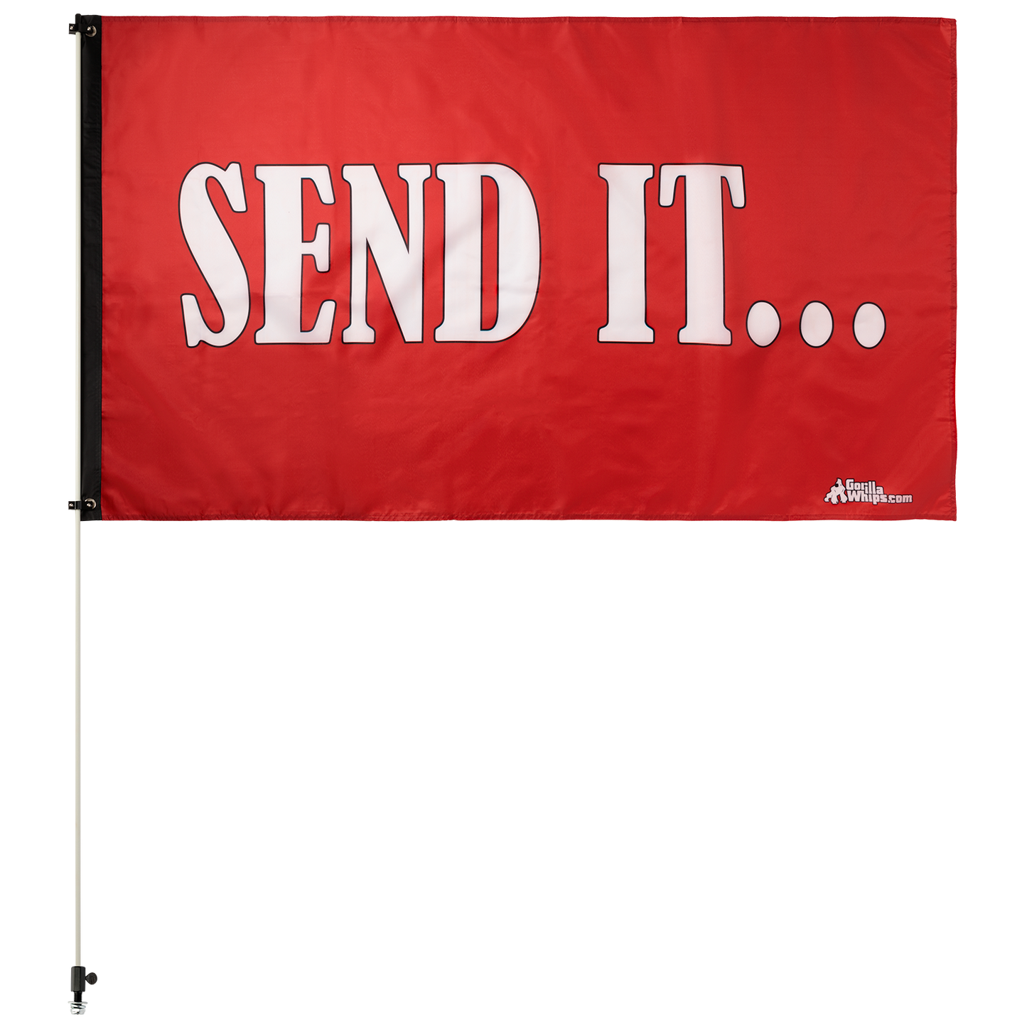 Send It Red 3' x 5' Grommet Flag