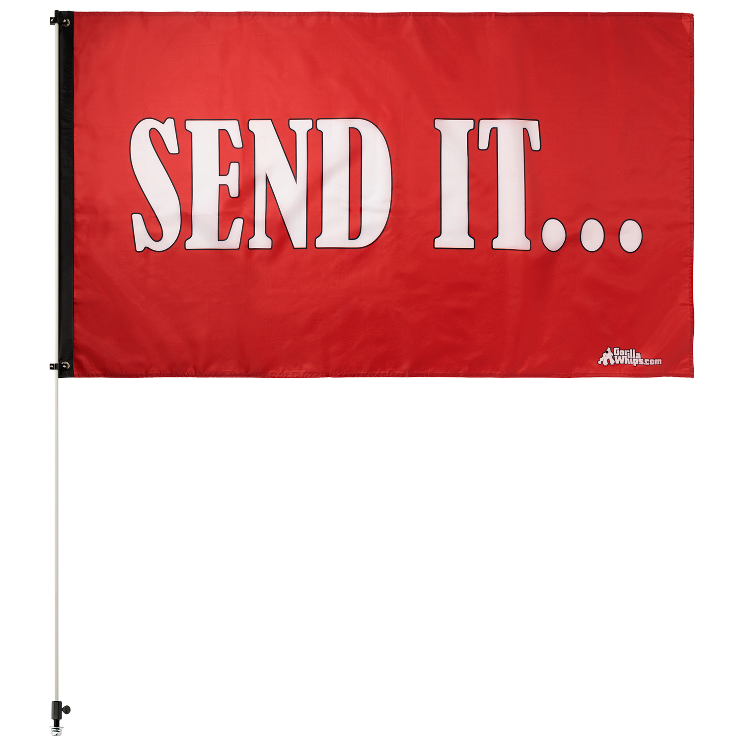 Send It Red 3' x 5' Grommet Flag
