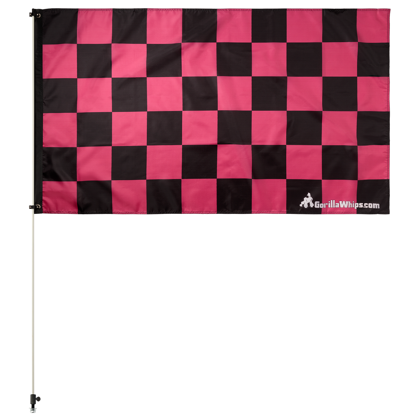 Pink Checkered 3' x 5' Grommet Flag
