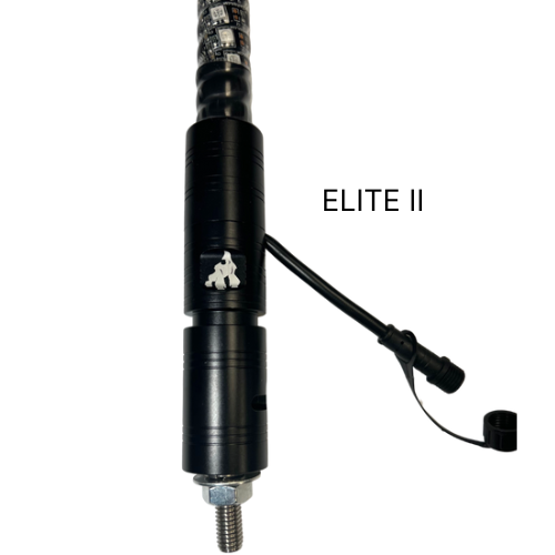 4' LED Whip Elite HD II Single Whip