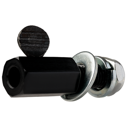 3/8" Whip Pole Black Mount