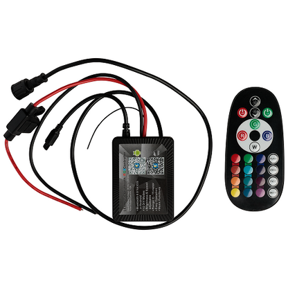 V1 Xtreme RGB Bluetooth w/Music Controller (4 pin) and 24 key remote