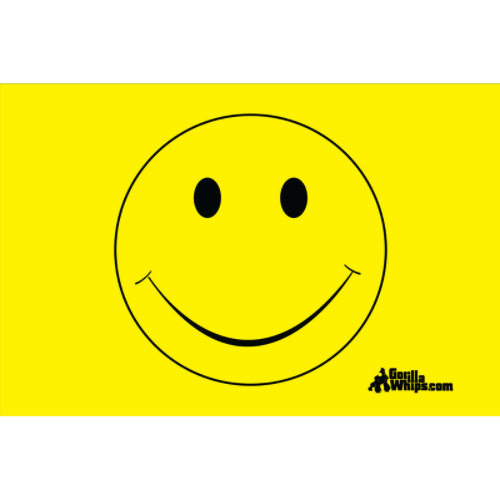 Yellow Smiley Face 3' x 5' Grommet Flag