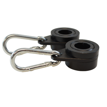 Whip Flag Clips with Carabiner Clamp, for Outside, 2 Pack Whip Flag Clips with Carabiner Clamp, for Outside, 2 Pack