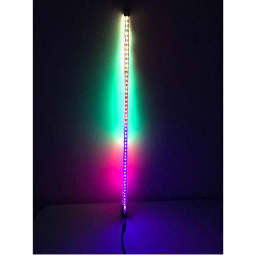 6' LED Whip Silver Xtreme